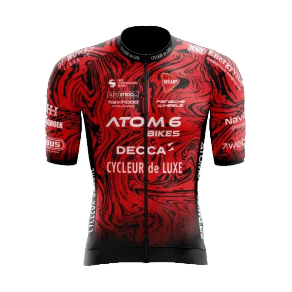 Atom 6 Bikes - Decca Continental Team logo