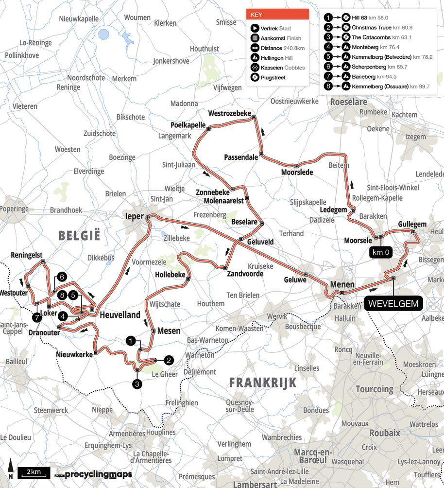 Routekaart voor Etappe 