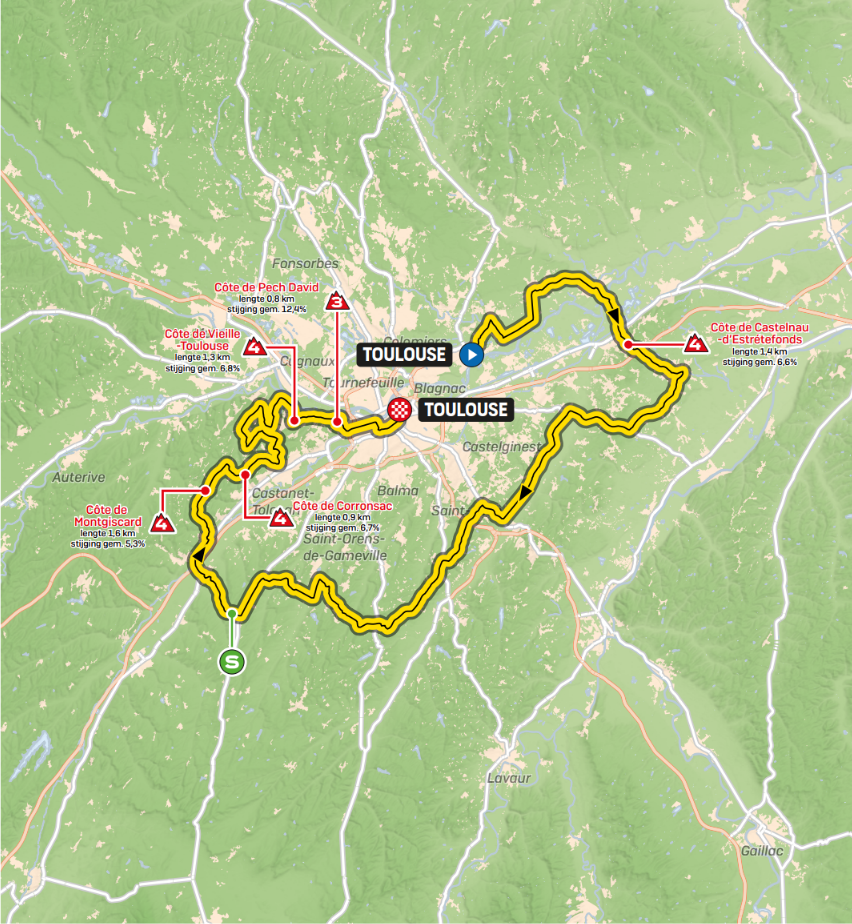 Routekaart voor Etappe 11
