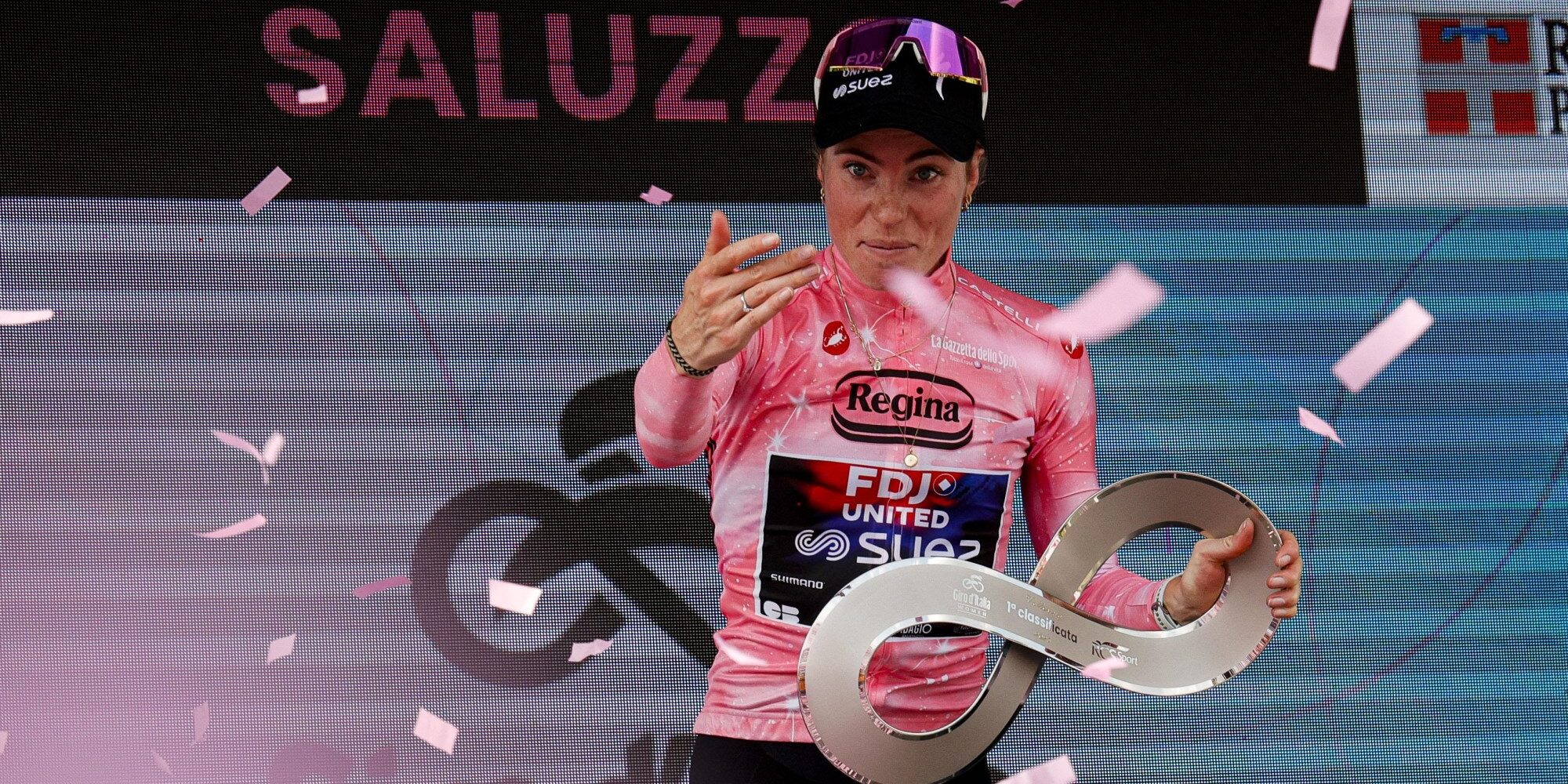 Demi Vollering flies to Giro win: "The secret? I dared to lose"