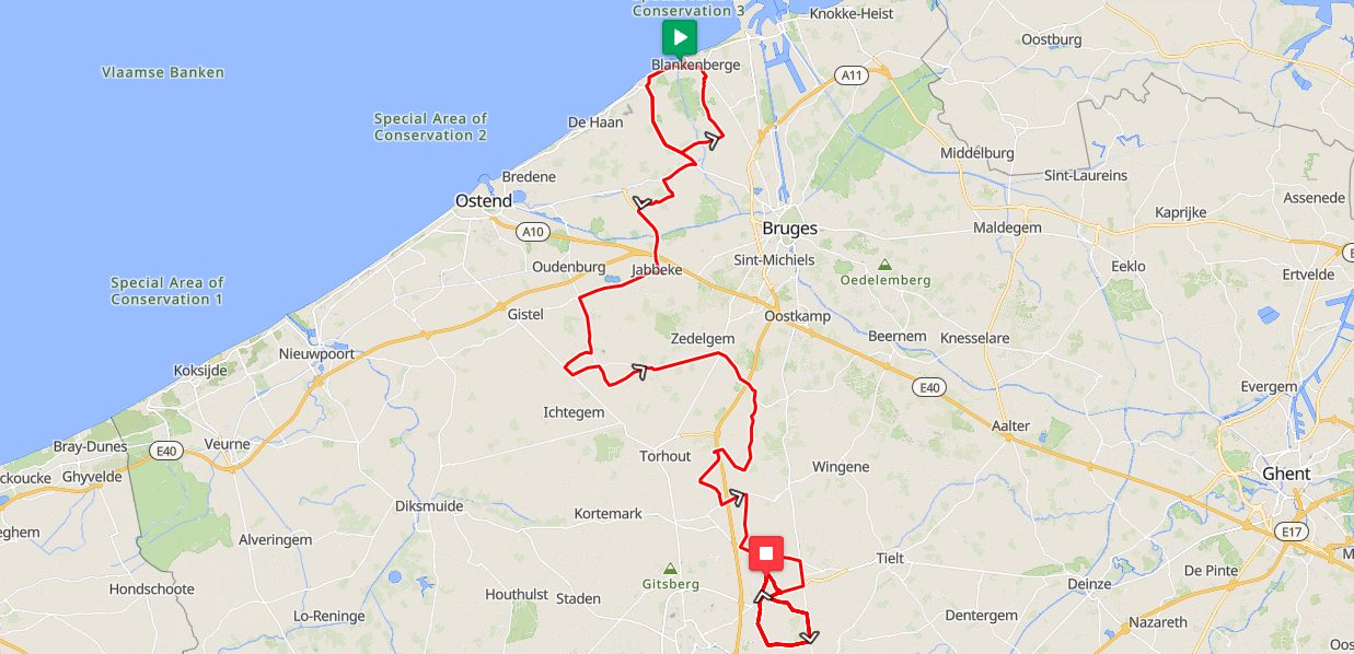 Routekaart voor Etappe 2