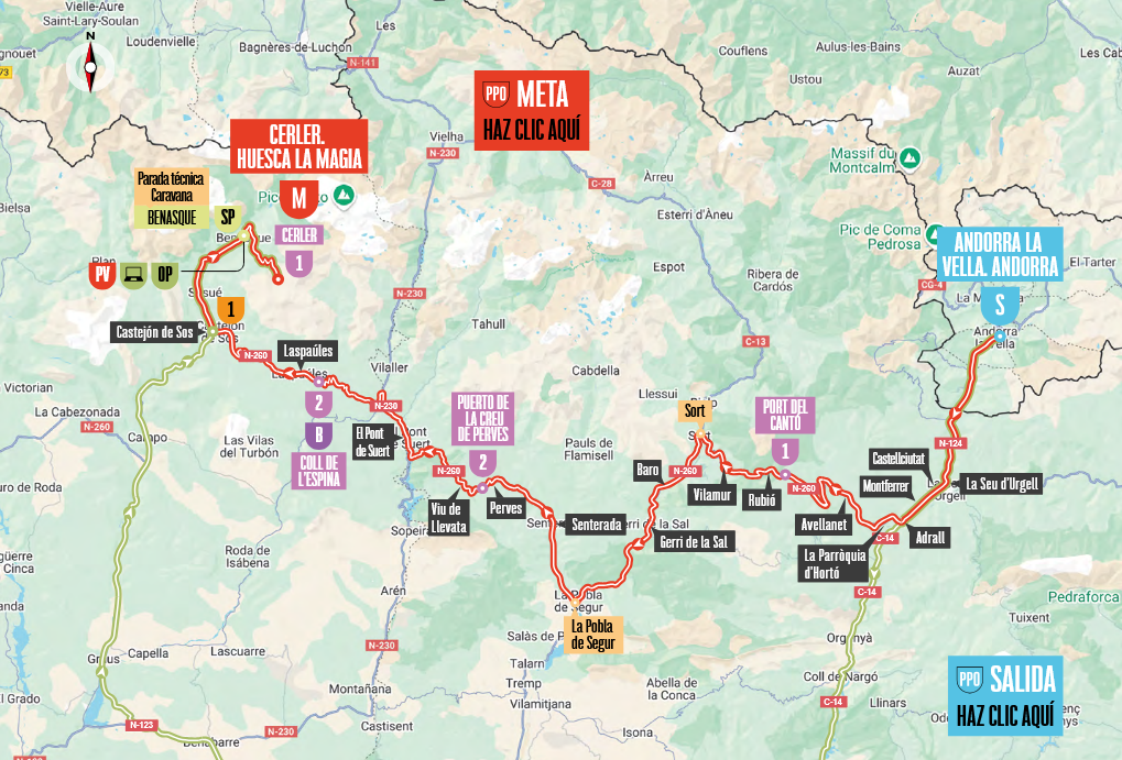 Routekaart voor Etappe 7