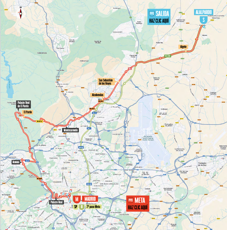Routekaart voor Etappe 21