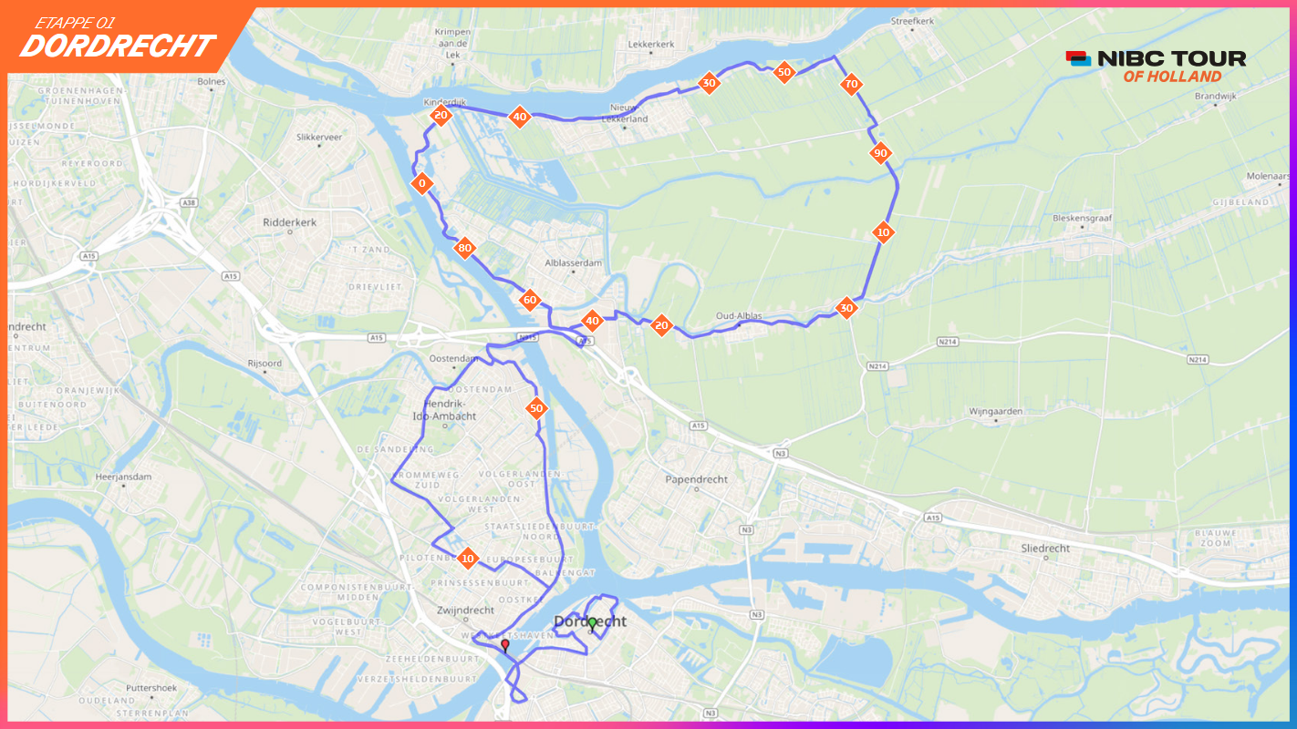 Routekaart voor Etappe 1