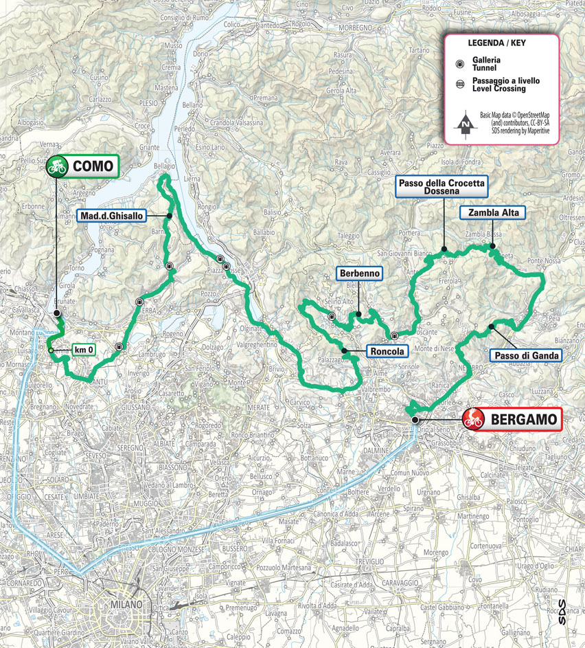 Routekaart voor Etappe 