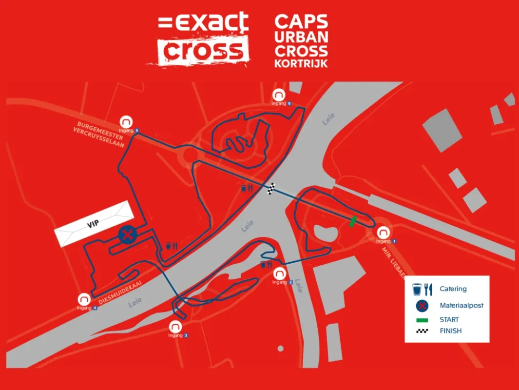 Exact Cross - Kortrijk logo
