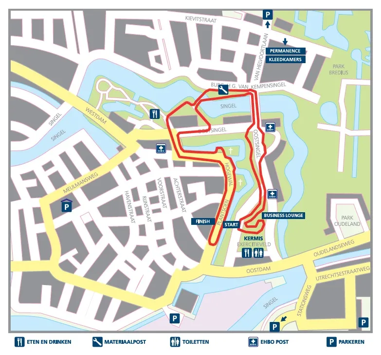 Routekaart voor Etappe