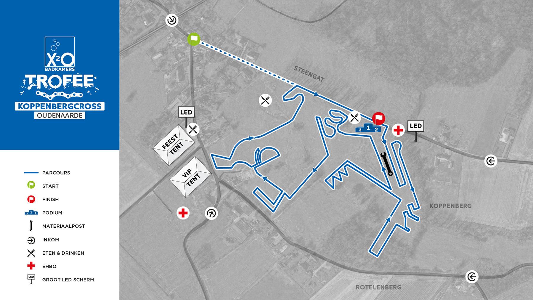 Routekaart voor Etappe 