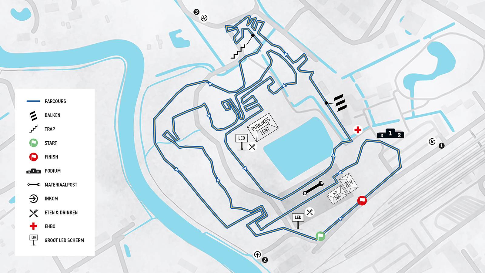 Routekaart voor Etappe 