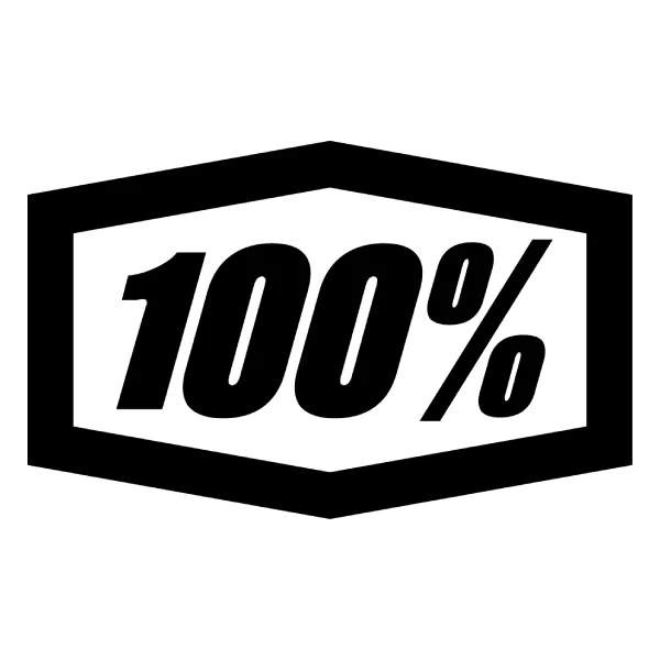 100% logo
