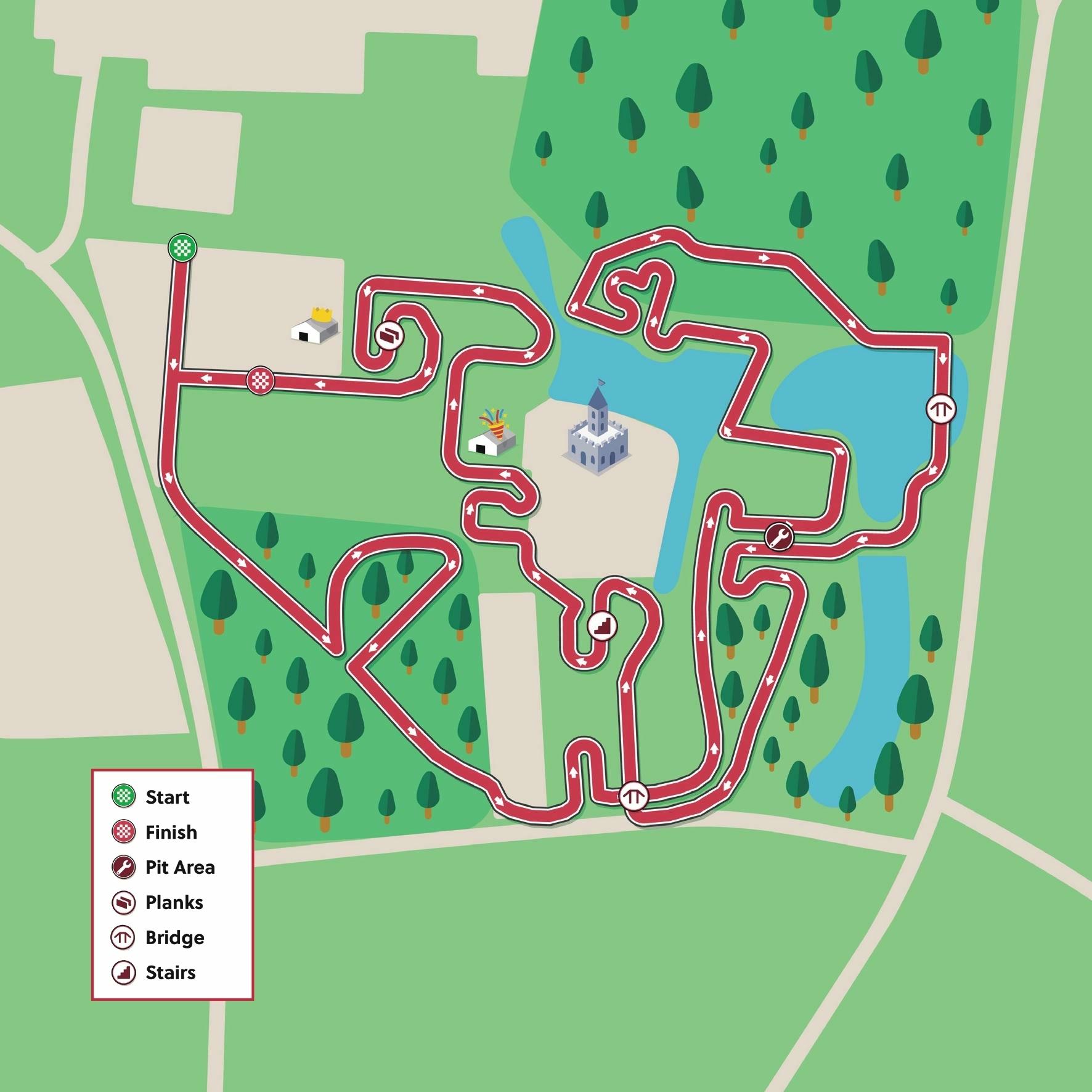 Routekaart voor Etappe 