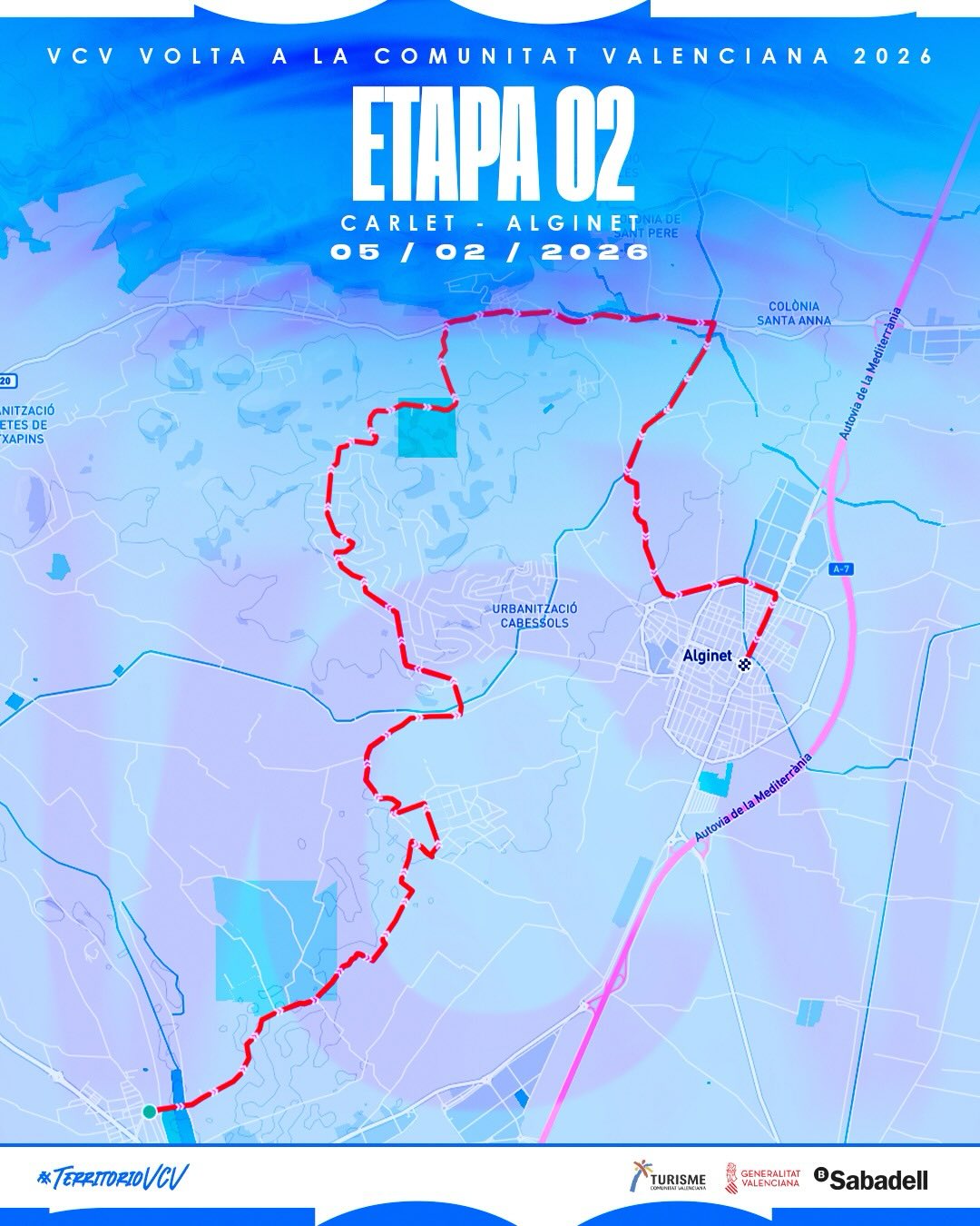 Routekaart voor Etappe 2