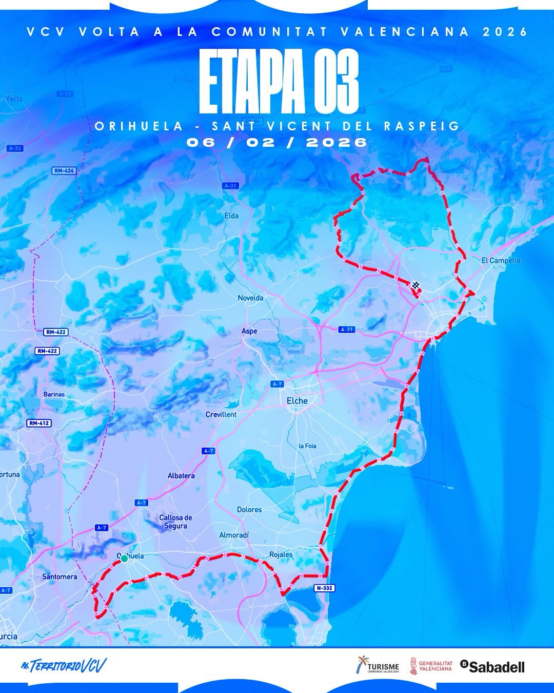 Routekaart voor Etappe 3