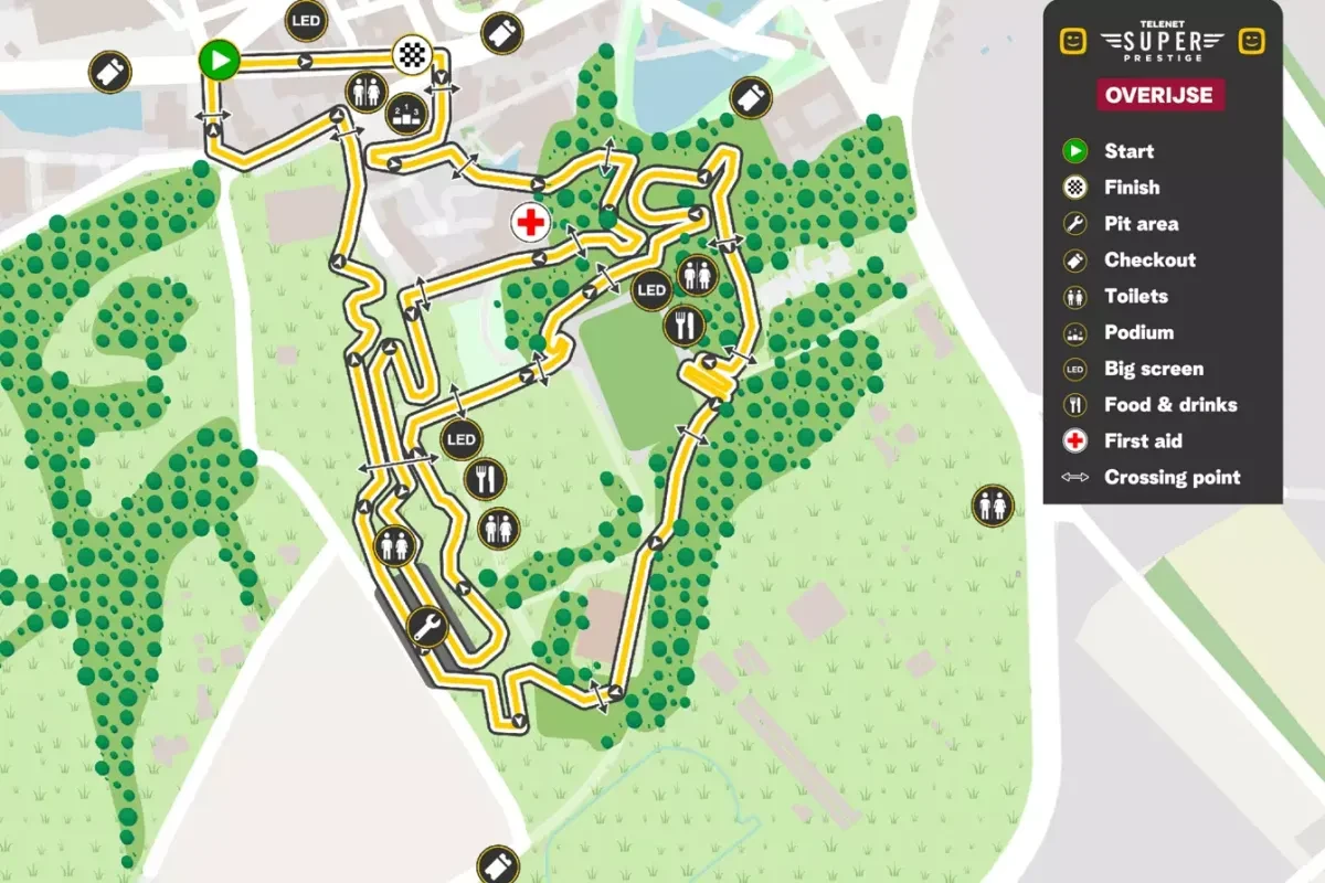 Telenet Superprestige - CycloCross Overijse logo
